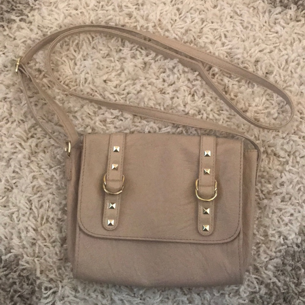 Like NEW Cross Body Studded Bag